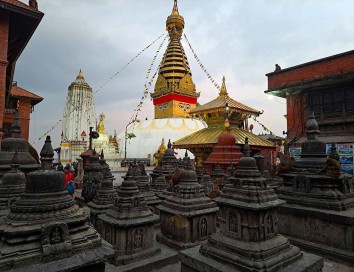 Swayambhunath Stupa ( A Monkey home ) - Eye Of Wisdom